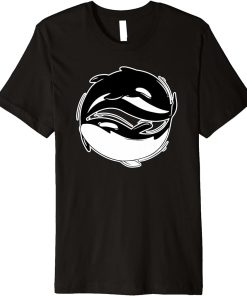 Orca Whale Design - For Whale Watchers Premium T-Shirt