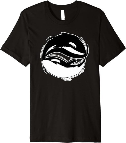 Orca Whale Design - For Whale Watchers Premium T-Shirt